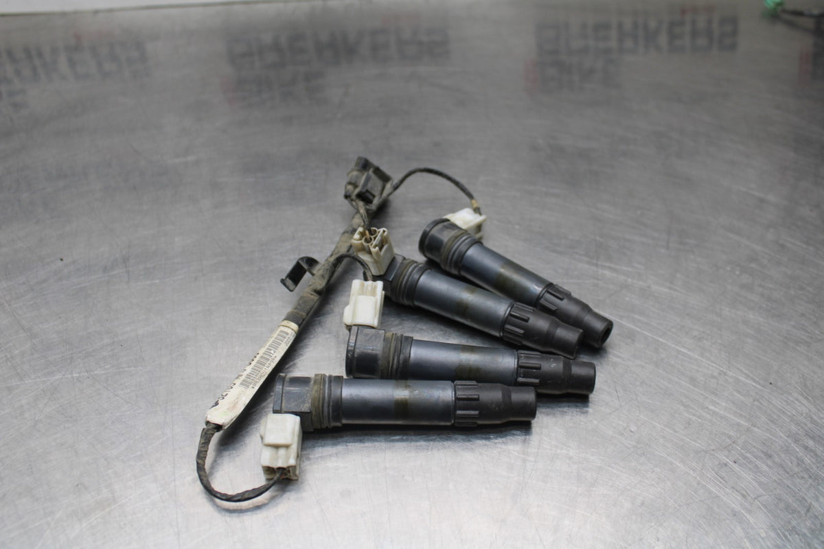 07-12 HONDA CBR600RR IGNITION COILS COIL SPARK PLUG CAPS BB812