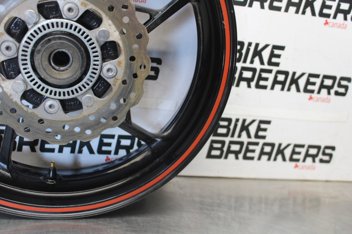 23 KAWASAKI NINJA 650 EX650 REAR WHEEL BACK RIM & ROTOR BB920