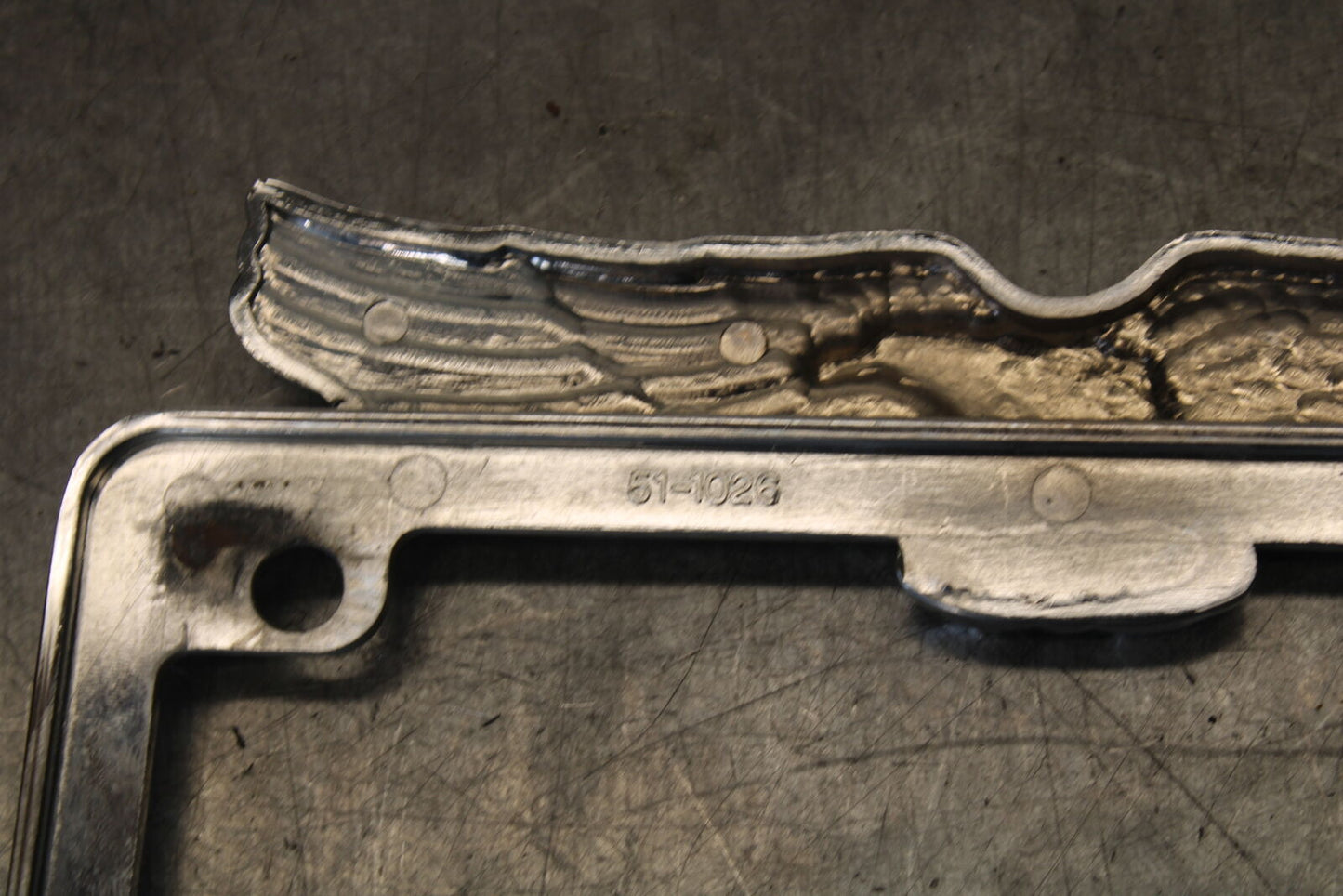 05-09 SUZUKI BOULEVARD C90 LICENSE PLATE COVER BB692