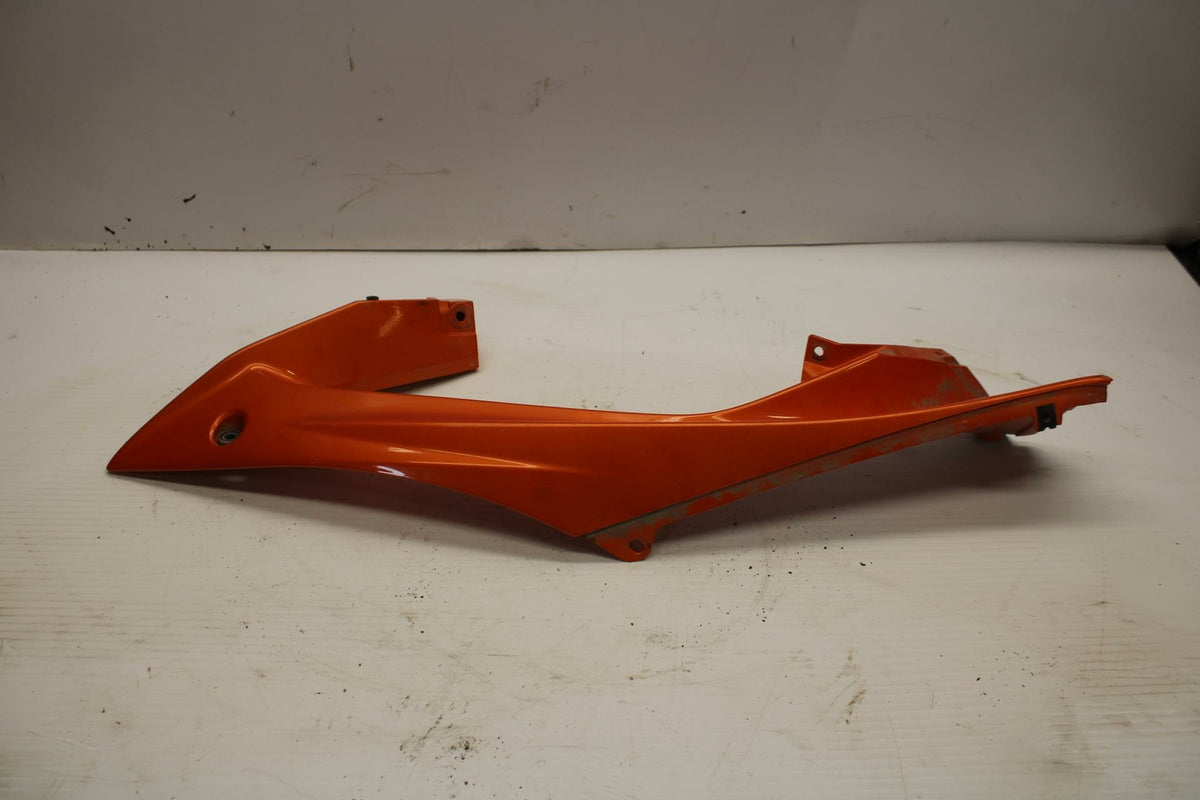 08-16 YAMAHA YZF R6 LEFT MID UPPER SIDE FAIRING COWL PLASTIC BB273