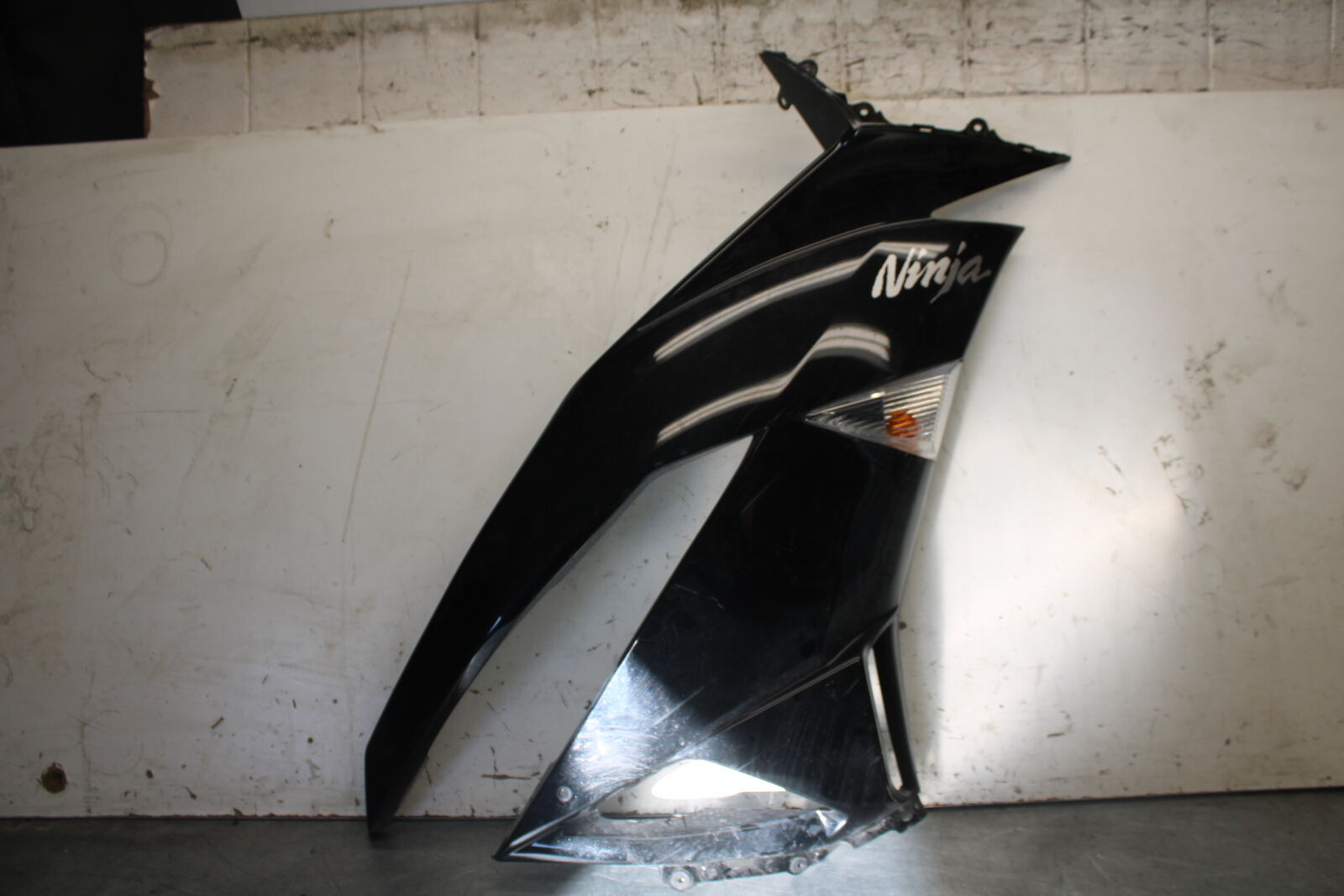 09-12 KAWASAKI NINJA ZX6R RIGHT LOWER MID UPPER SIDE FAIRING COWL  BB698