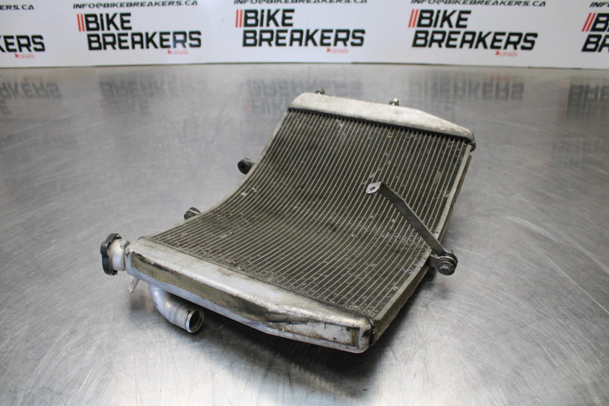 07-08 KAWASAKI NINJA ZX6R ENGINE RADIATOR MOTOR COOLER COOLING RADIATER BB175
