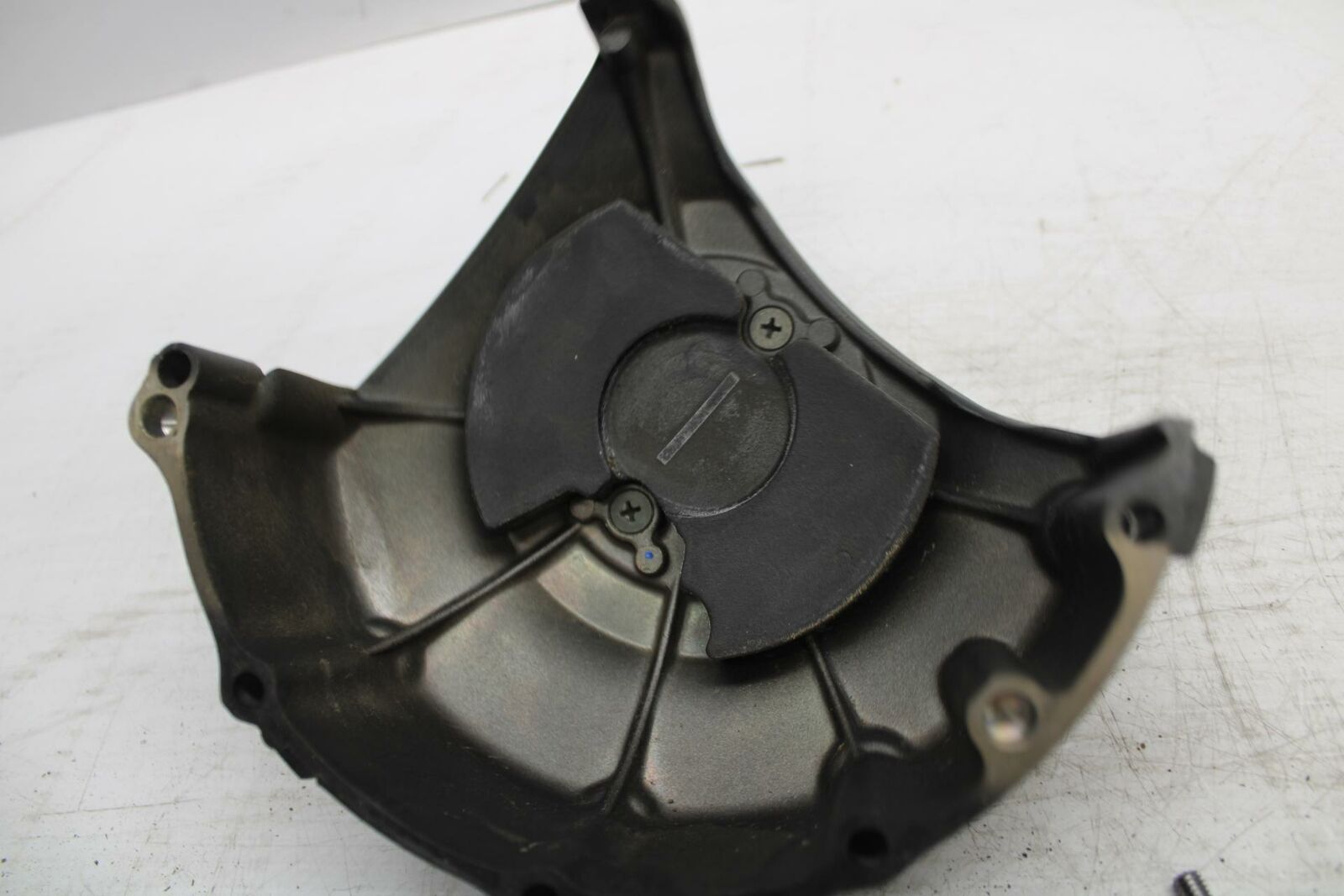 06 YAMAHA ROAD STAR XV1700PC WARRIOR ENGINE MOTOR CRANK CASE COVER LEFT BB262