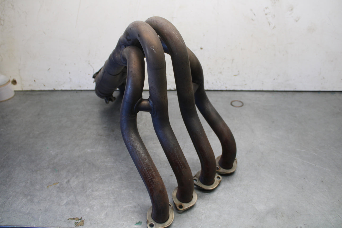 09-12 KAWASAKI NINJA ZX6R EXHAUST HEADER PIPES MANIFOLD BB698