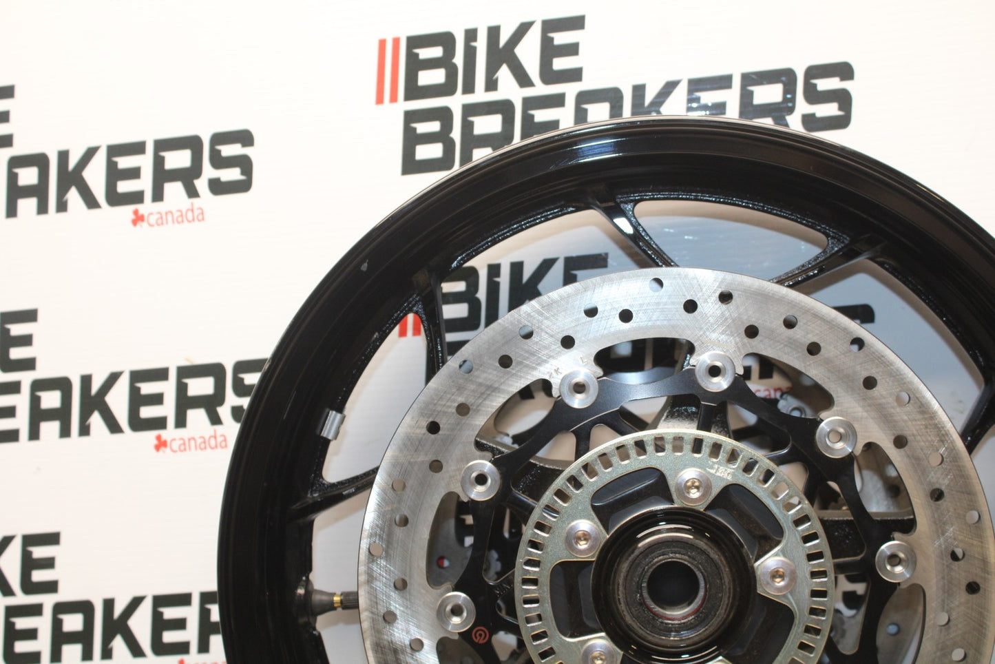 23-24 KAWASAKI NINJA ZX14R NEW TAKE OFF!! FRONT WHEEL FRONT RIM & ROTORS BB764