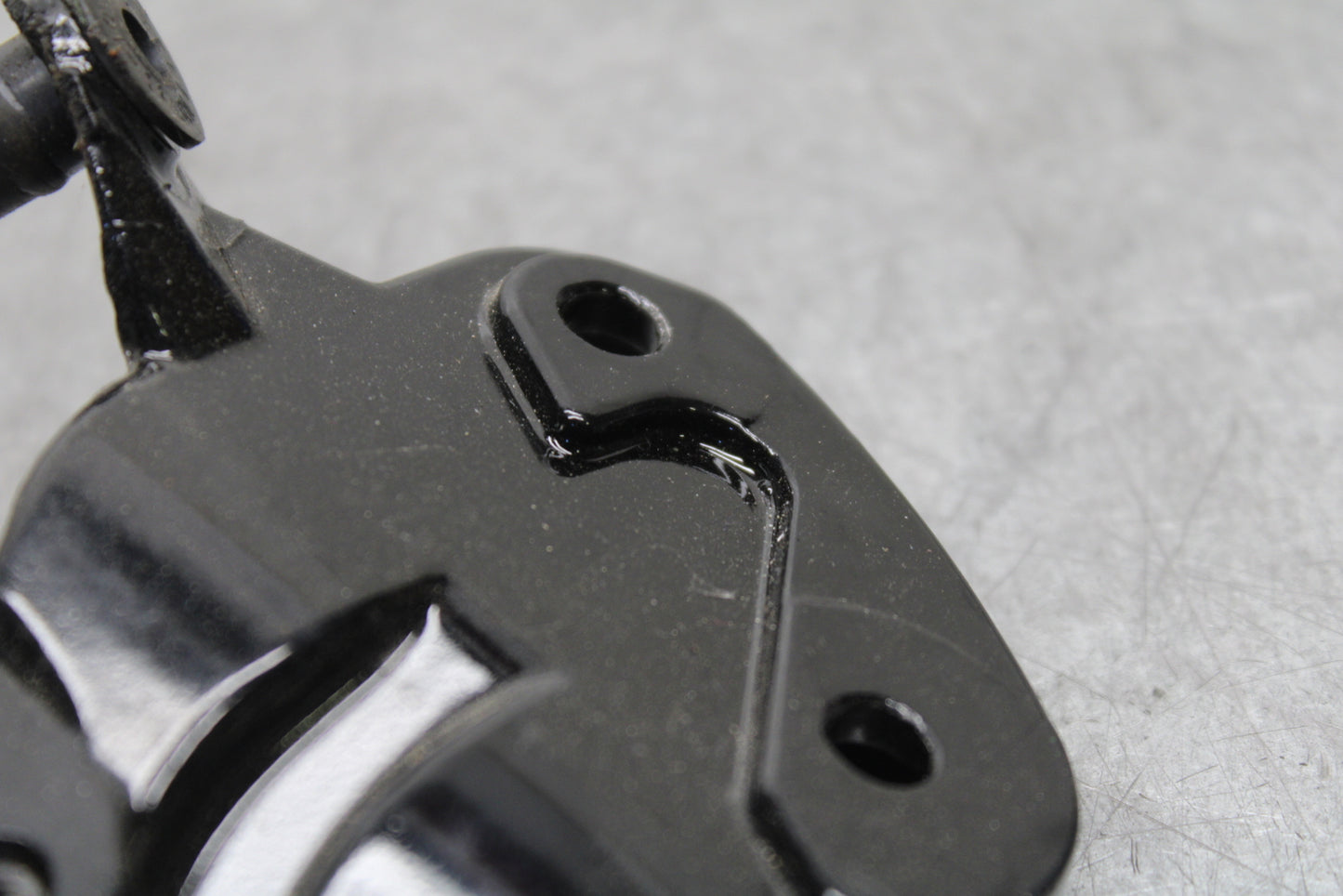 11-12 KAWASAKI NINJA 400 EX400 C UPPER FAIRING MIRROR GAUGES STAY BRACKET BB358