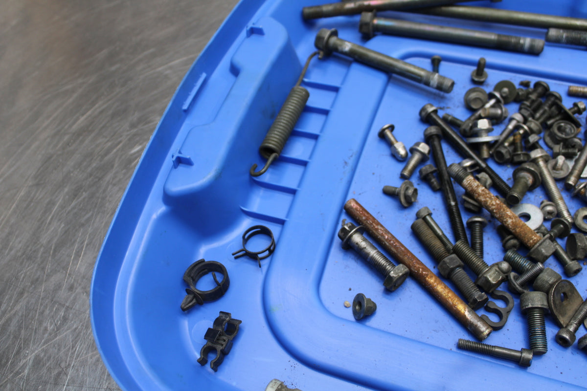 04 YAMAHA ROAD STAR XV1700A MOUNTING BOLTS HARDWARE MOTOR SCREWS BB155