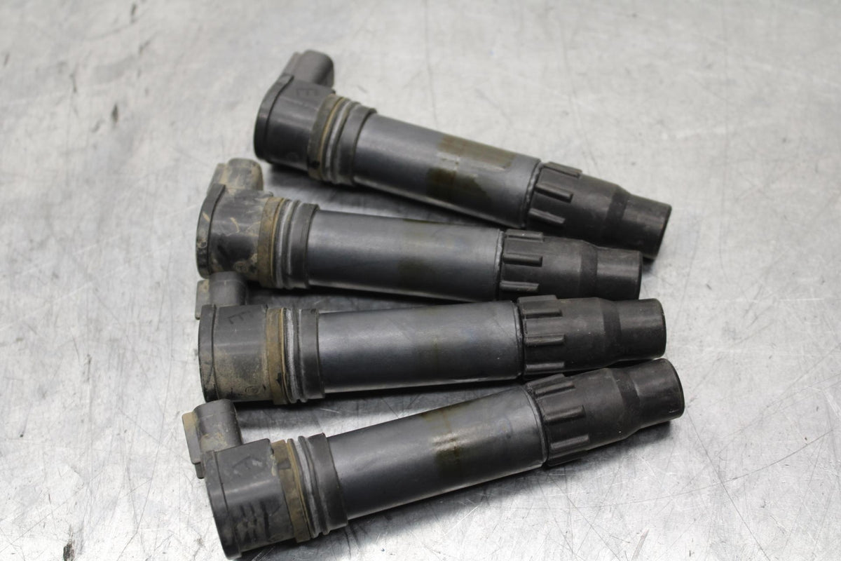 2007 Honda CBR600RR IGNITION COILS COIL SPARK PLUG CAPS 30700-MEE-641 BB596