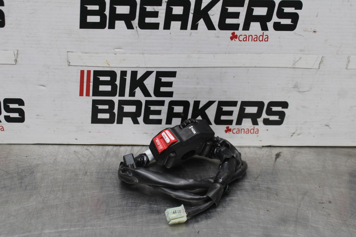 23-24 YAMAHA MT-07 RIGHT CLIP ON HANDLE KILL OFF START SWITCH SWITCHES BB927