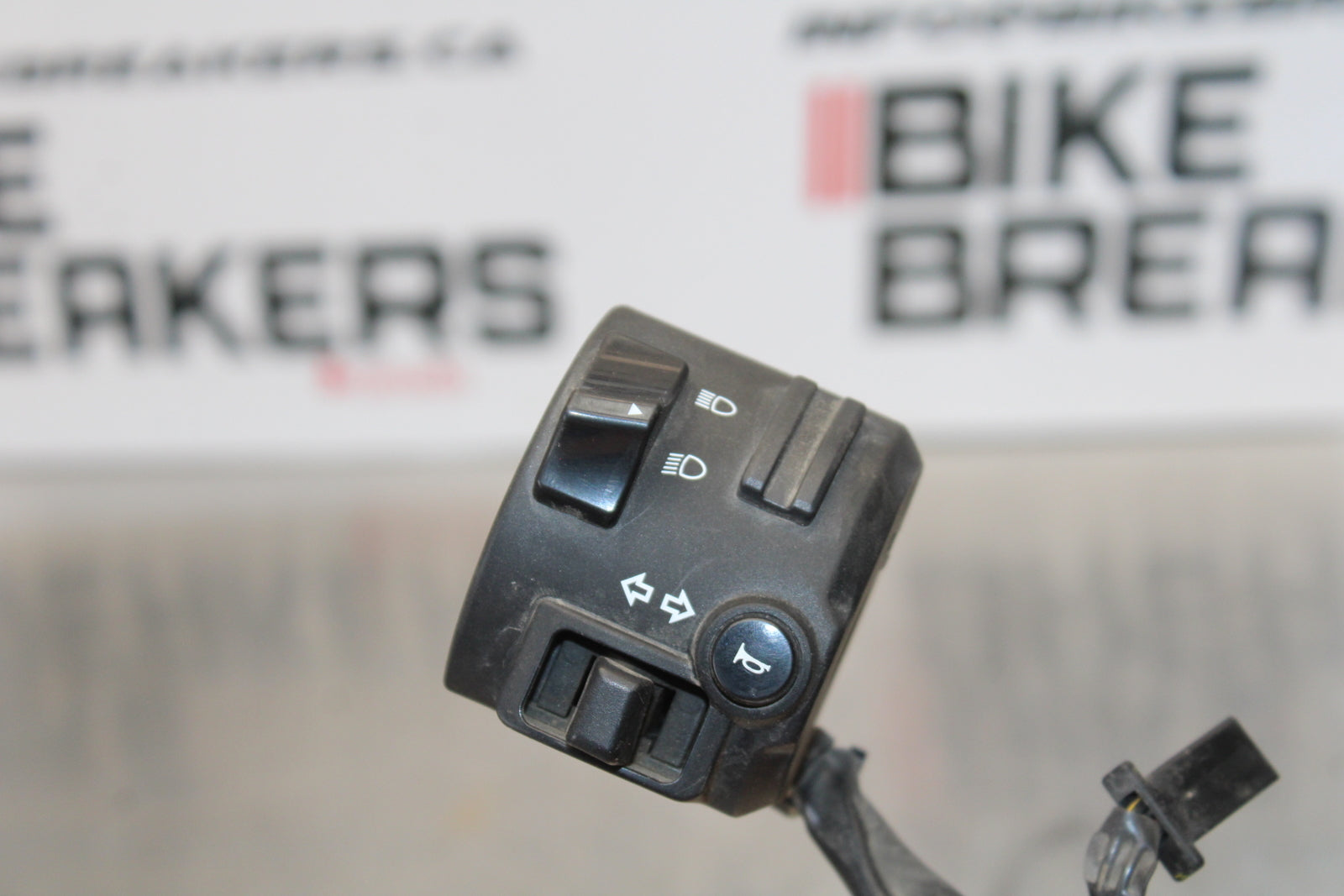 14-17 YAMAHA FZ07 LEFT CLIP ON HANDLE HORN SIGNALS SWITCH SWITCHES BB162