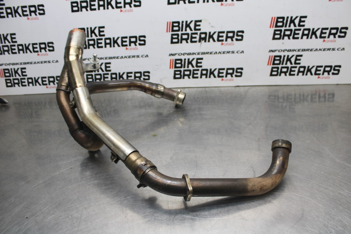 07-08 SUZUKI SV650 EXHAUST HEADER PIPES MANIFOLD BB00