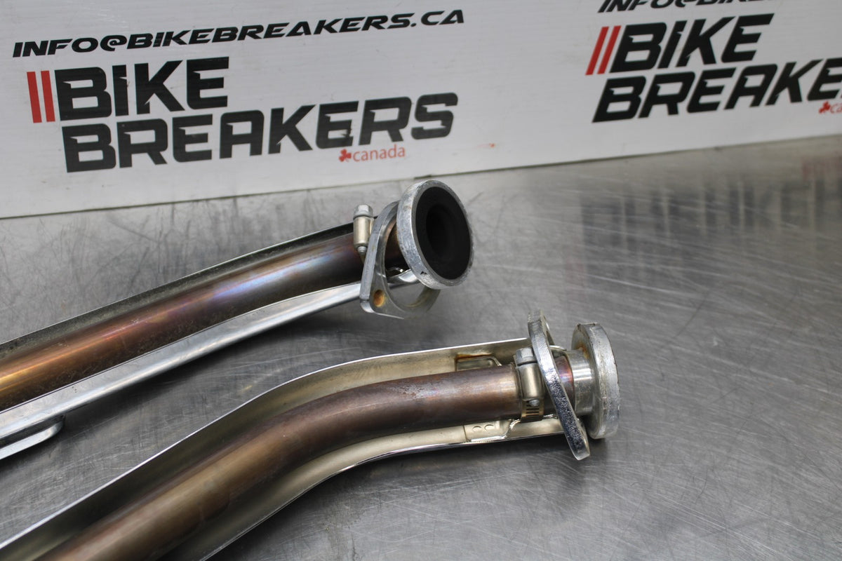 15 SUZUKI BOULEVARD C50 EXHAUST HEADERS PIPES BB775