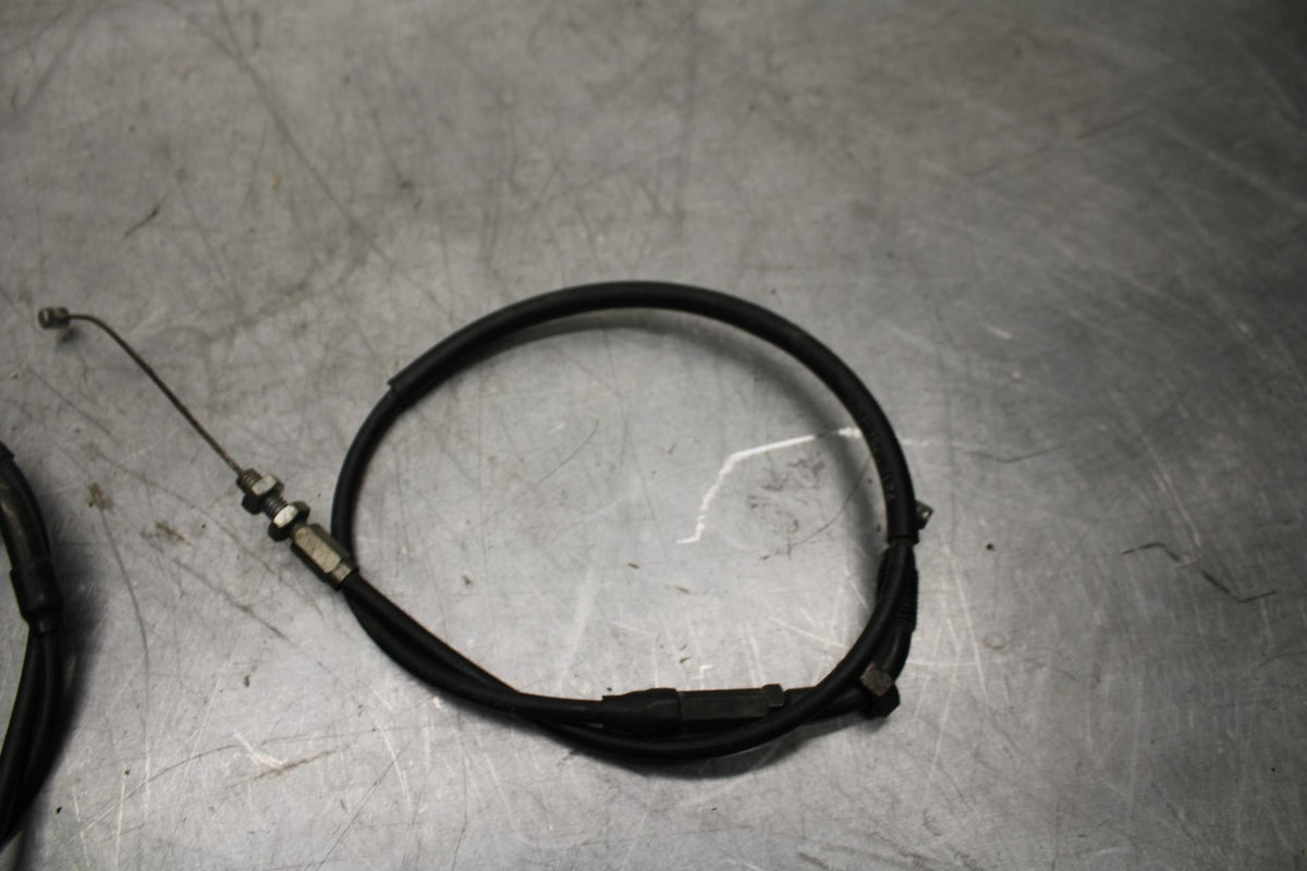 02-03 HONDA CBR900RR 954 THROTTLE CABLES LINES BB497