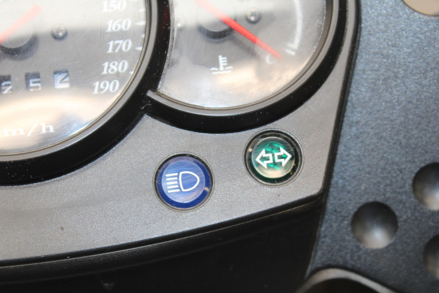 08-18 KAWASAKI KLR650 SPEEDO GAUGES DISPLAY CLUSTER SPEEDOMETER TACHOMETER BB183