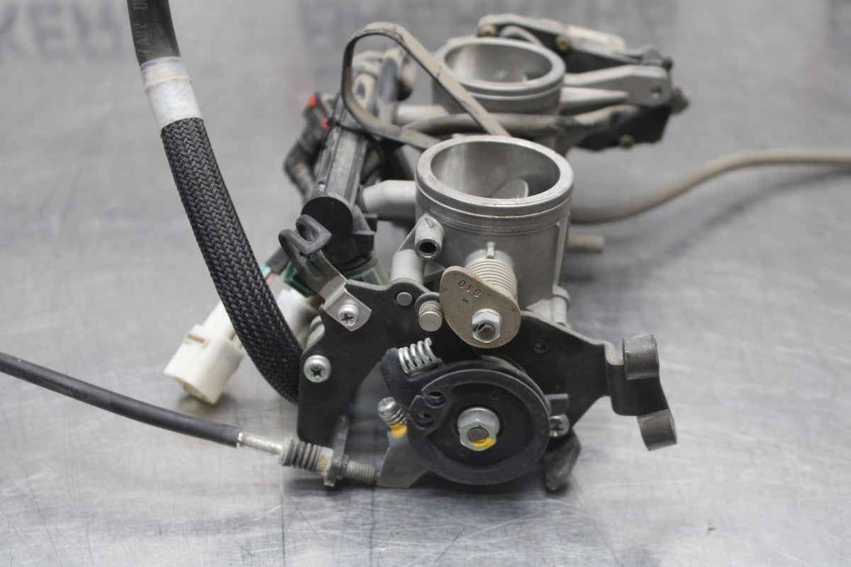 07 KAWASAKI NINJA 650 EX650 MAIN FUEL INJECTORS / THROTTLE BODIES BB844