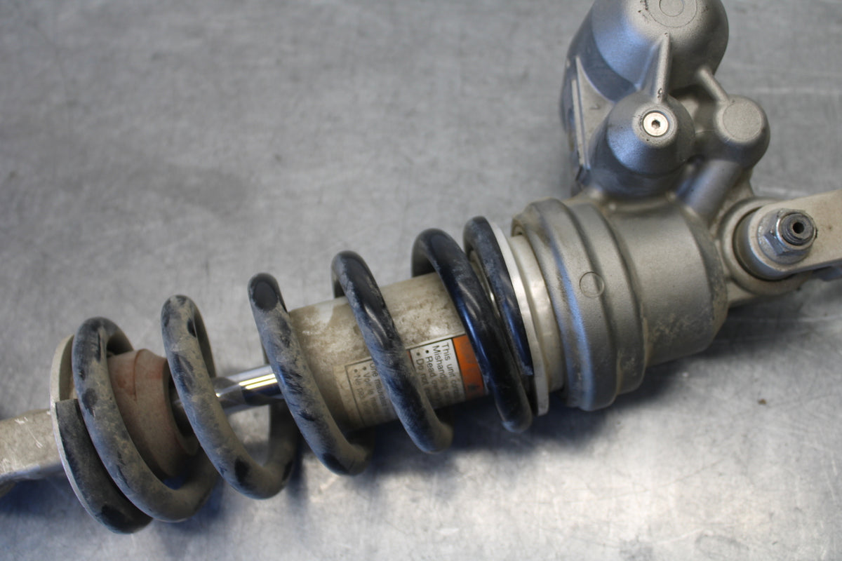 09-14 YAMAHA YZF R1 REAR BACK SHOCK ABSORBER SUSPENSION 14B-22210-10-00 BB696