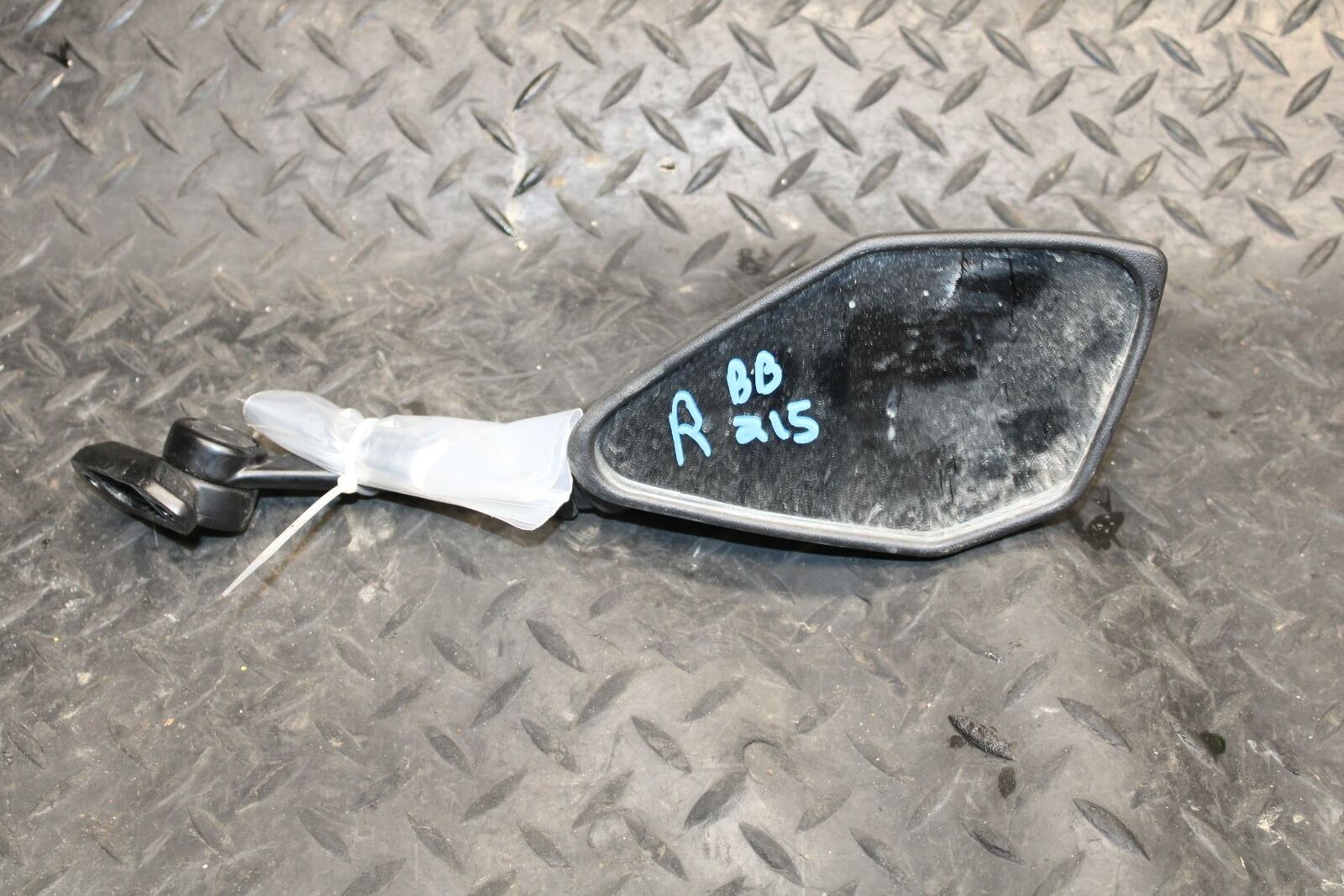 17 KAWASAKI NINJA 300 RIGHT SIDE REAR VIEW MIRROR BB215
