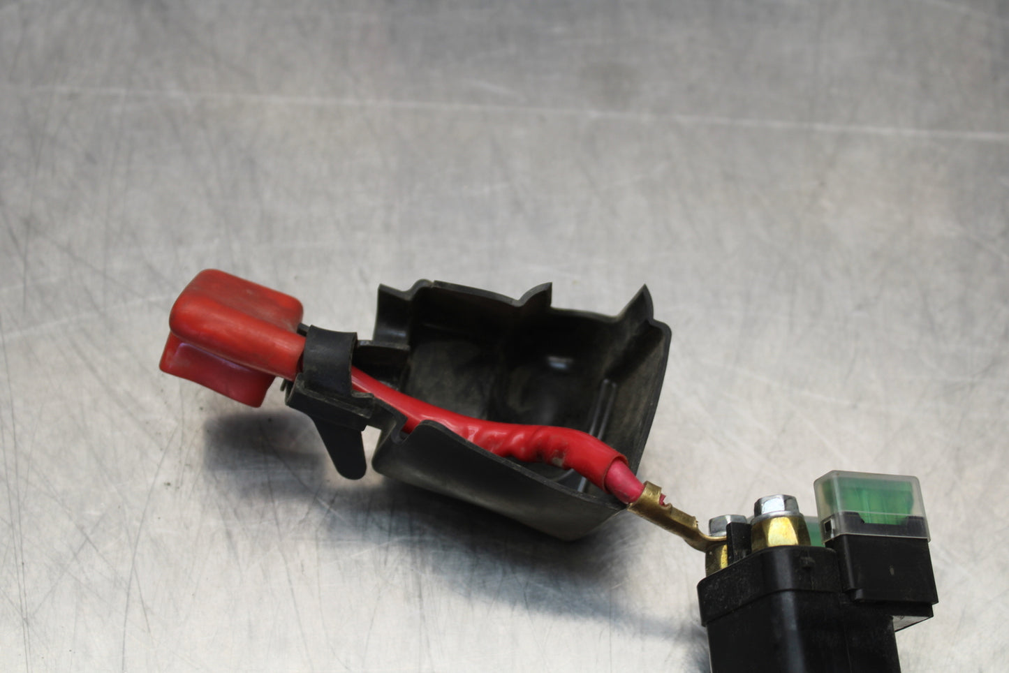 09-15 YAMAHA FZ6R ENGINE STARTER RELAY STARTING MOTOR SWITCH BB161