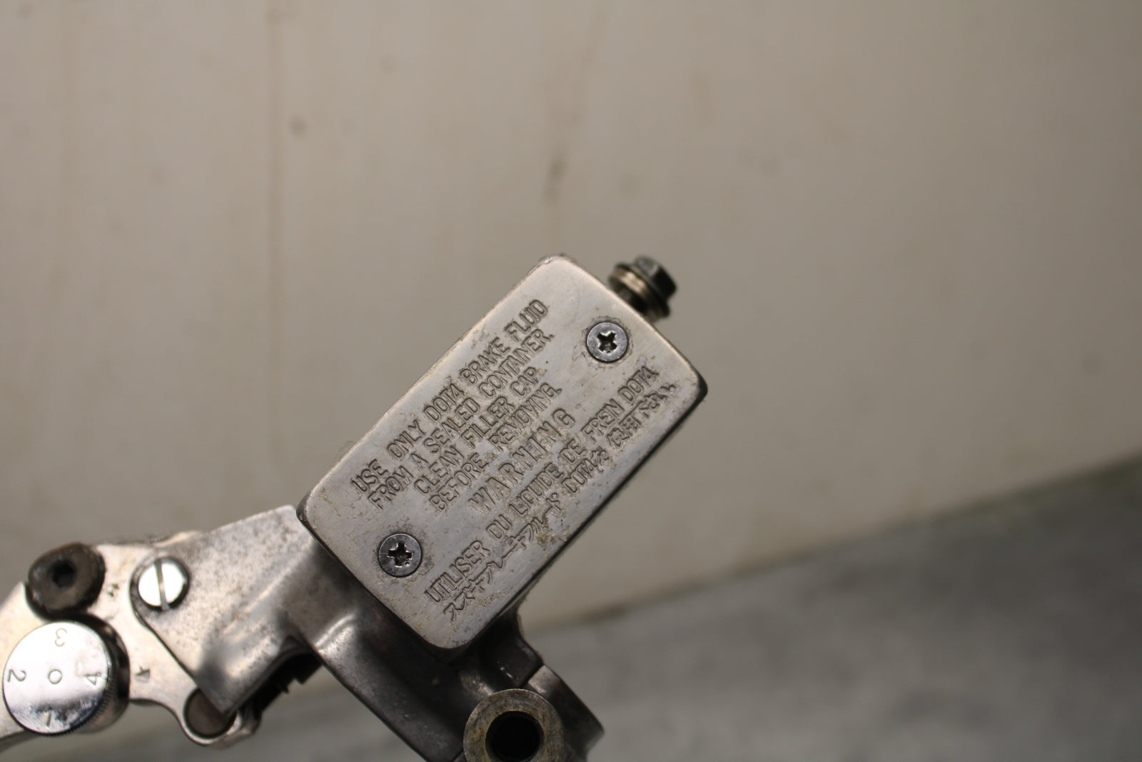 00 SUZUKI INTRUDER 1500 VL1500 CLUTCH MASTER CYLINDER BB761
