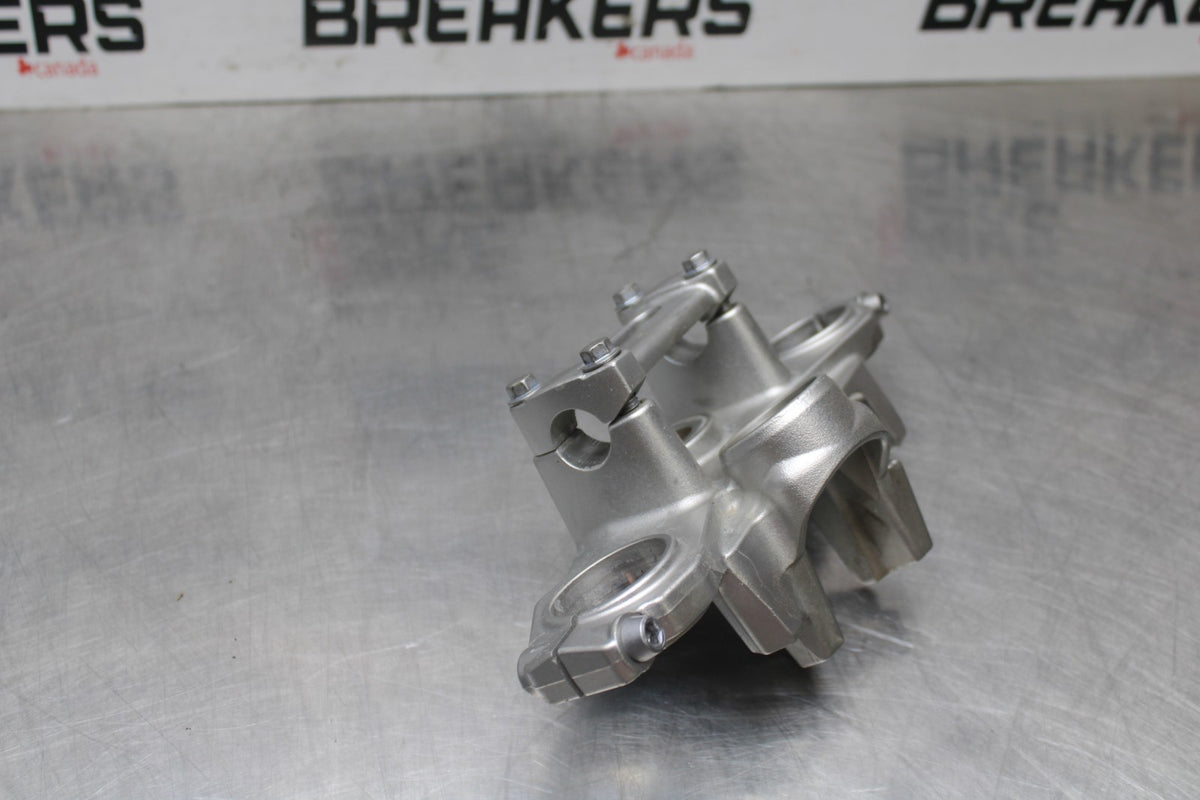 06 KAWASAKI NINJA 650 EX650 FORKS UPPER TRIPLE TREE CLAMP BB823