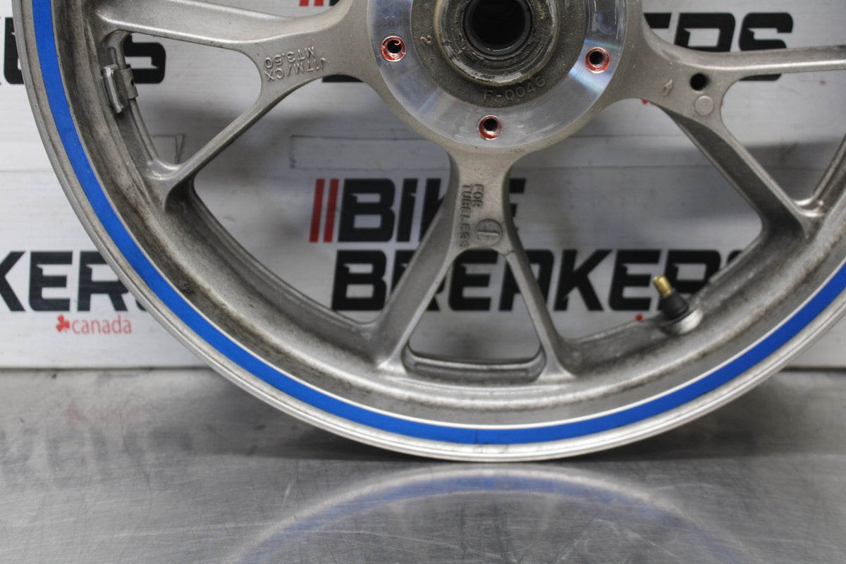 08-09 KAWASAKI NINJA ZX14R FRONT WHEEL FRONT RIM BB932
