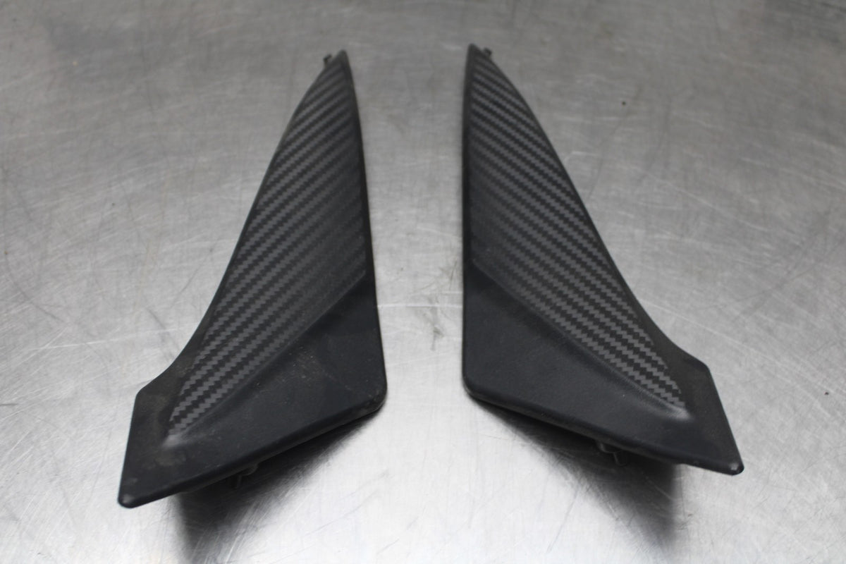 11-24 SUZUKI GSXR750 RIGHT LEFT GAS FUEL TANK PANELS COVERS TRIM SET COWLS BB879