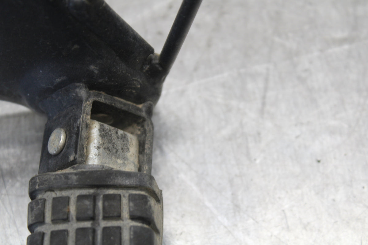 08-18 KAWASAKI KLR650 LEFT REAR BACK PASSENGER PEG BB707