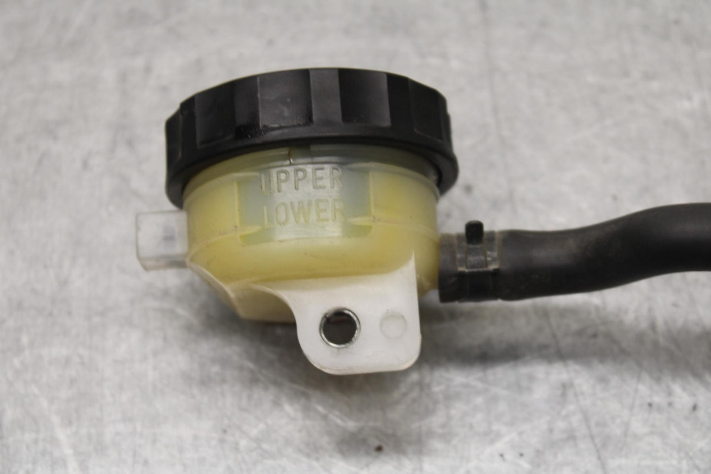 09-12 KAWASAKI NINJA ZX6R REAR BACK BRAKE MASTER CYLINDER W RESERVOIR BB640