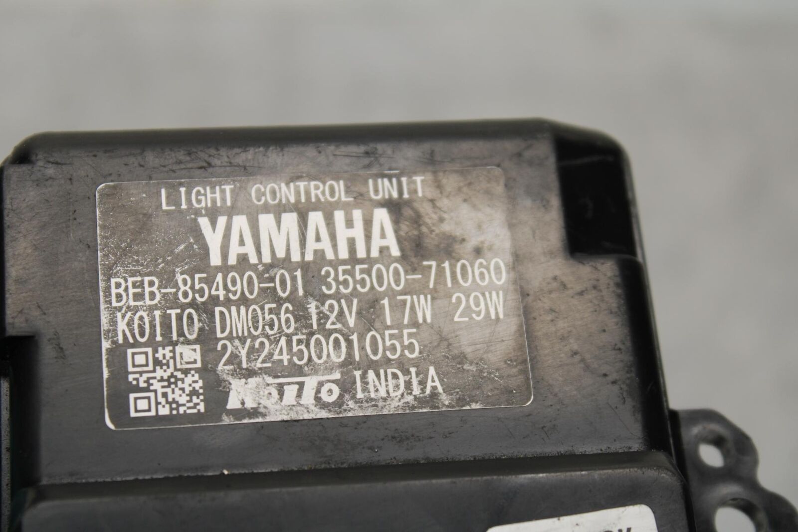 22-23 YAMAHA YZF R7 HEADLIGHT CONTROL UNIT BB583