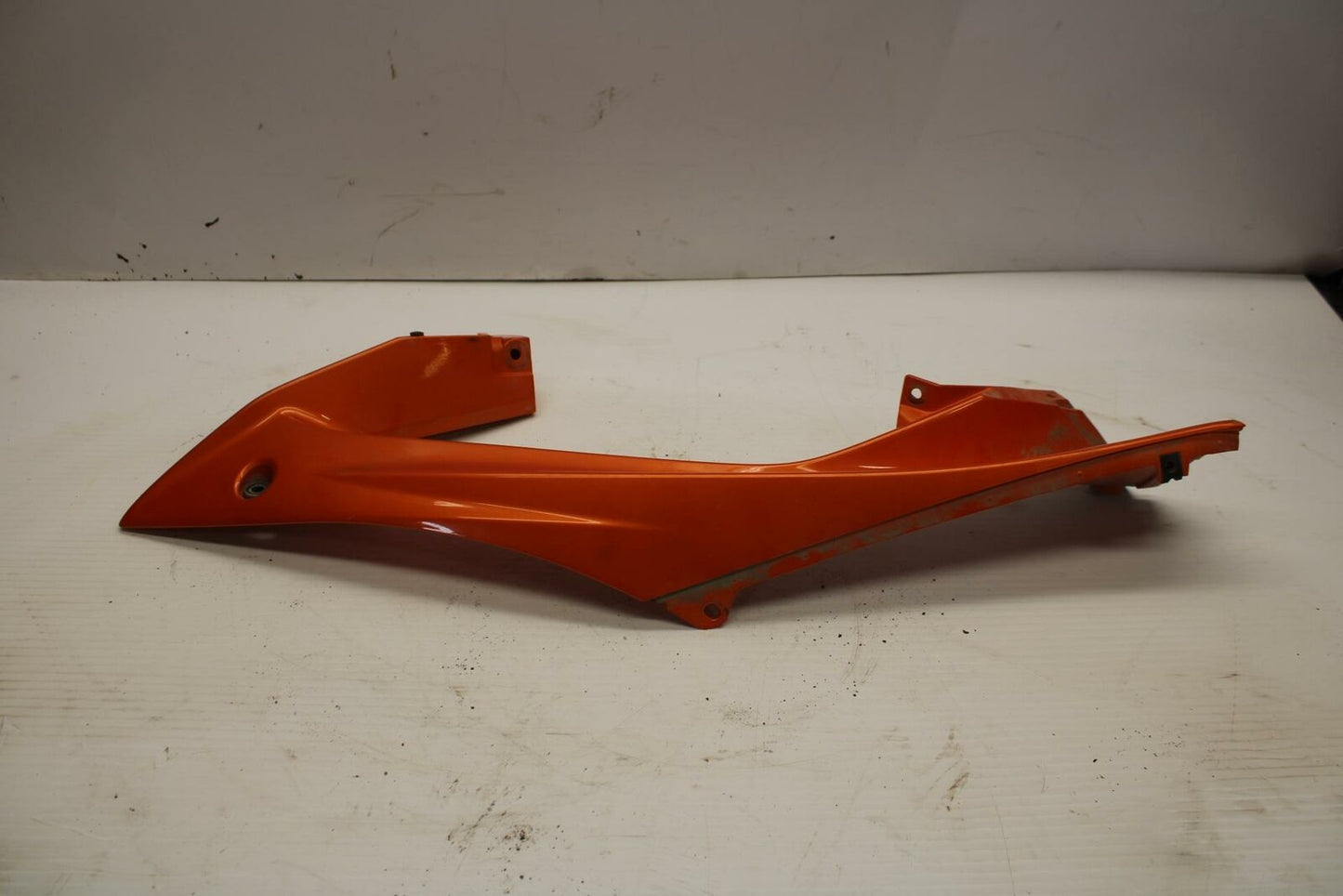 08-16 YAMAHA YZF R6 LEFT MID UPPER SIDE FAIRING COWL PLASTIC BB273