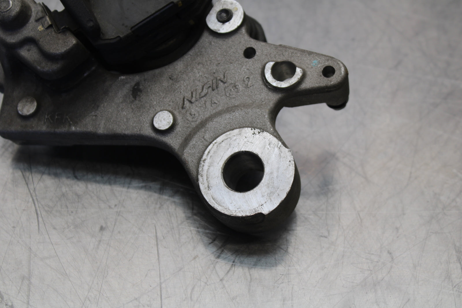 15-16 HONDA CB300F REAR BACK BRAKE CALIPER W MOUNT BRACKET BB150