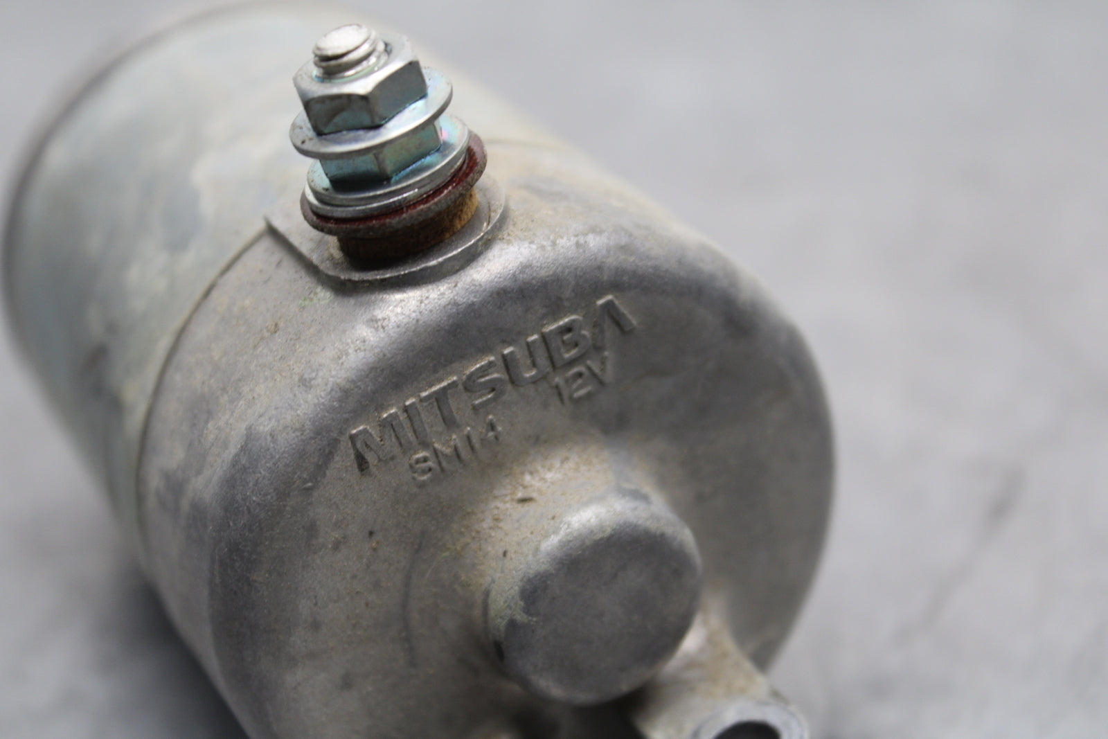 08-16 YAMAHA YZF R6 ENGINE STARTING STARTER MOTOR -DC 12V BB127