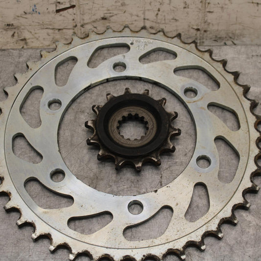 19 YAMAHA YZF R3 FRONT AND REAR BACK SPROCKET BB56