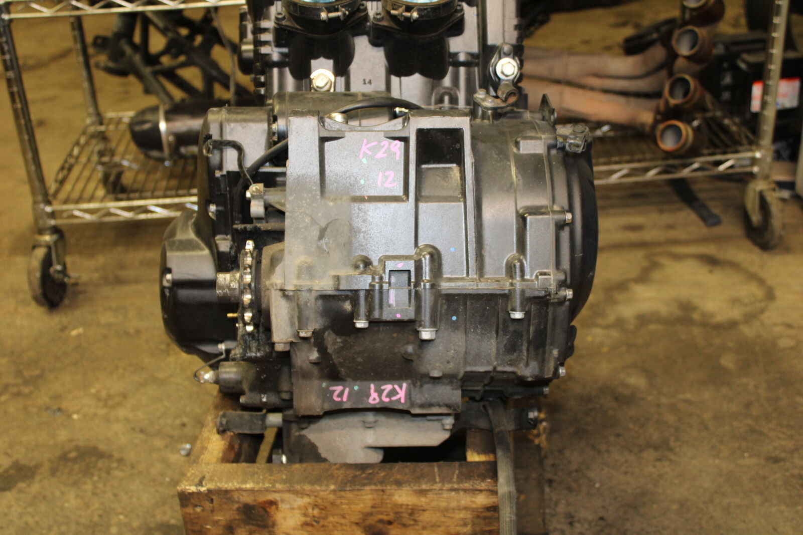 14-15 KAWASAKI NINJA 650 EX650F ABS ENGINE MOTOR BB741