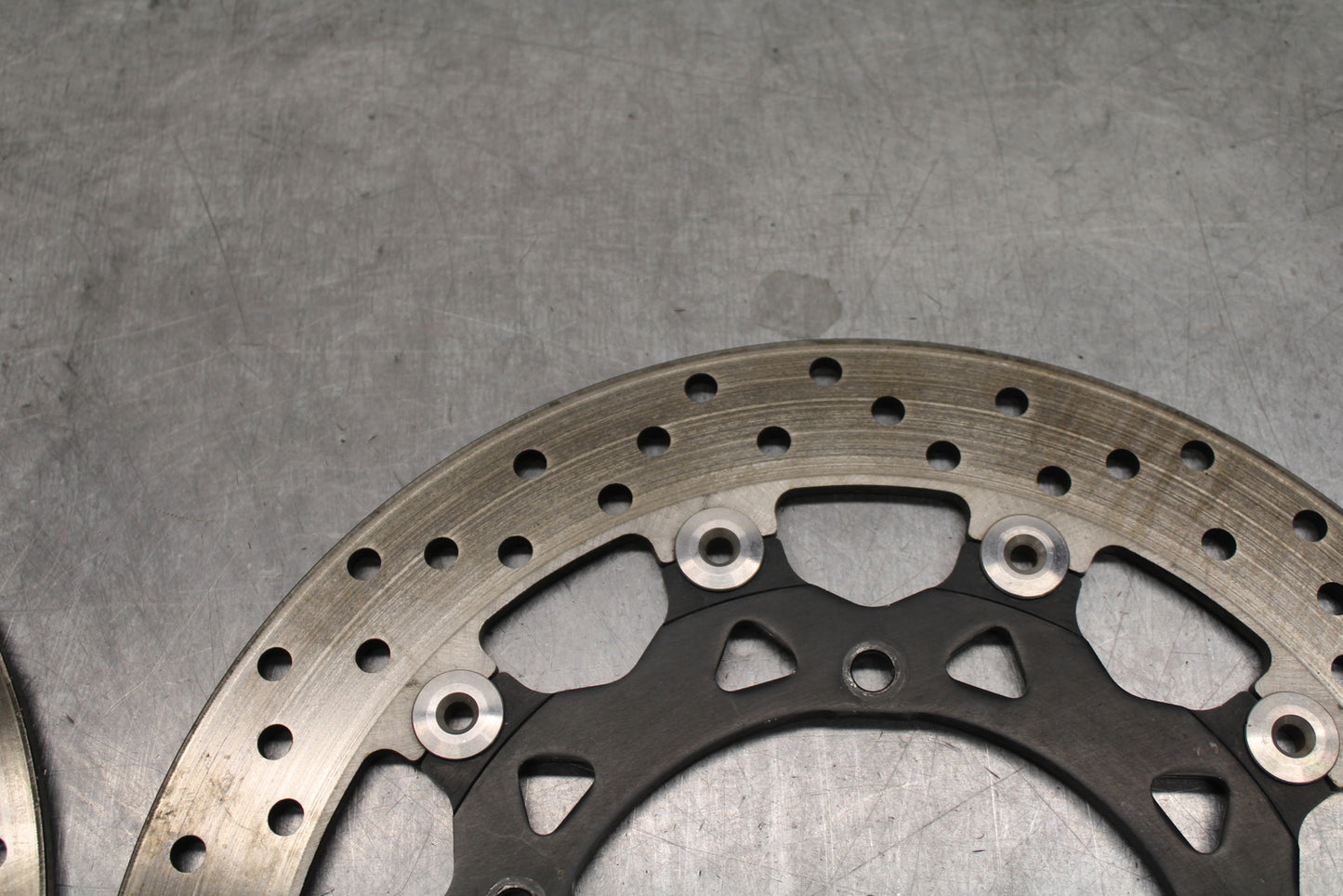03-05 YAMAHA YZF R6  FRONT LEFT RIGHT BRAKE ROTORS DISCS BB132