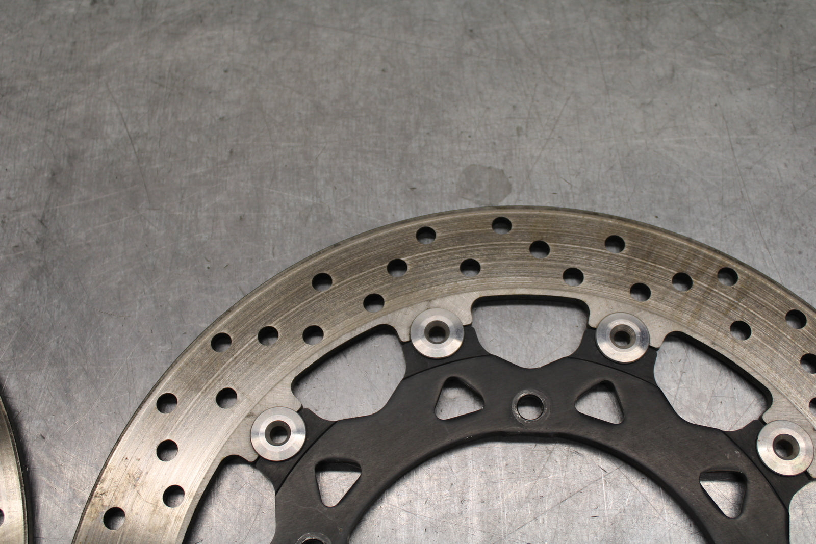 03-05 YAMAHA YZF R6  FRONT LEFT RIGHT BRAKE ROTORS DISCS BB132
