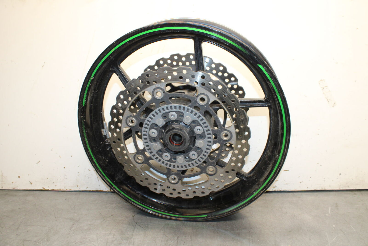 12-17 KAWASAKI ER-6N Z650 FRONT RIM FRONT WHEEL BB709