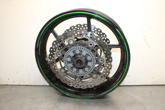 12-17 KAWASAKI ER-6N Z650 FRONT RIM FRONT WHEEL BB709