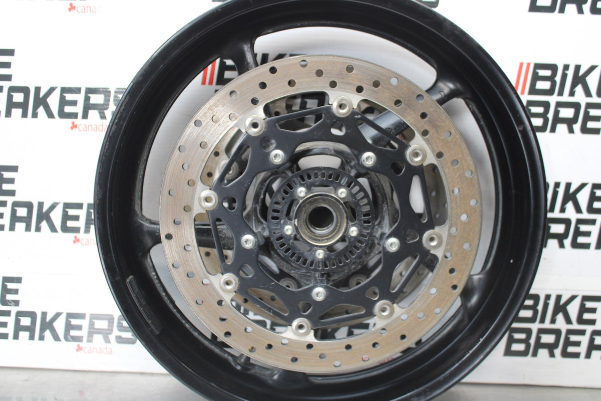 17 YAMAHA YZF R6 FRONT WHEEL FRONT RIM & ROTORS BB922
