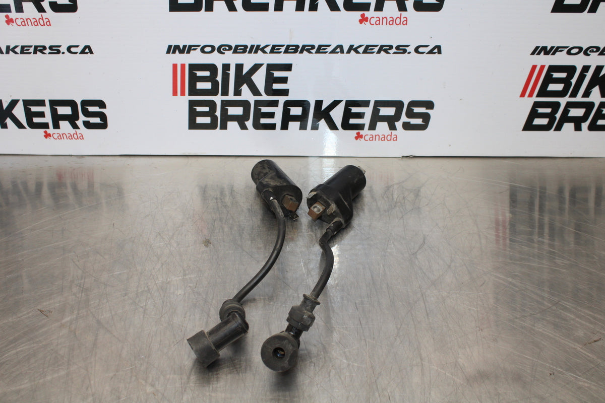 04-09 SUZUKI GS500F IGNITION COILS COIL SPARK PLUG CAPS BB165