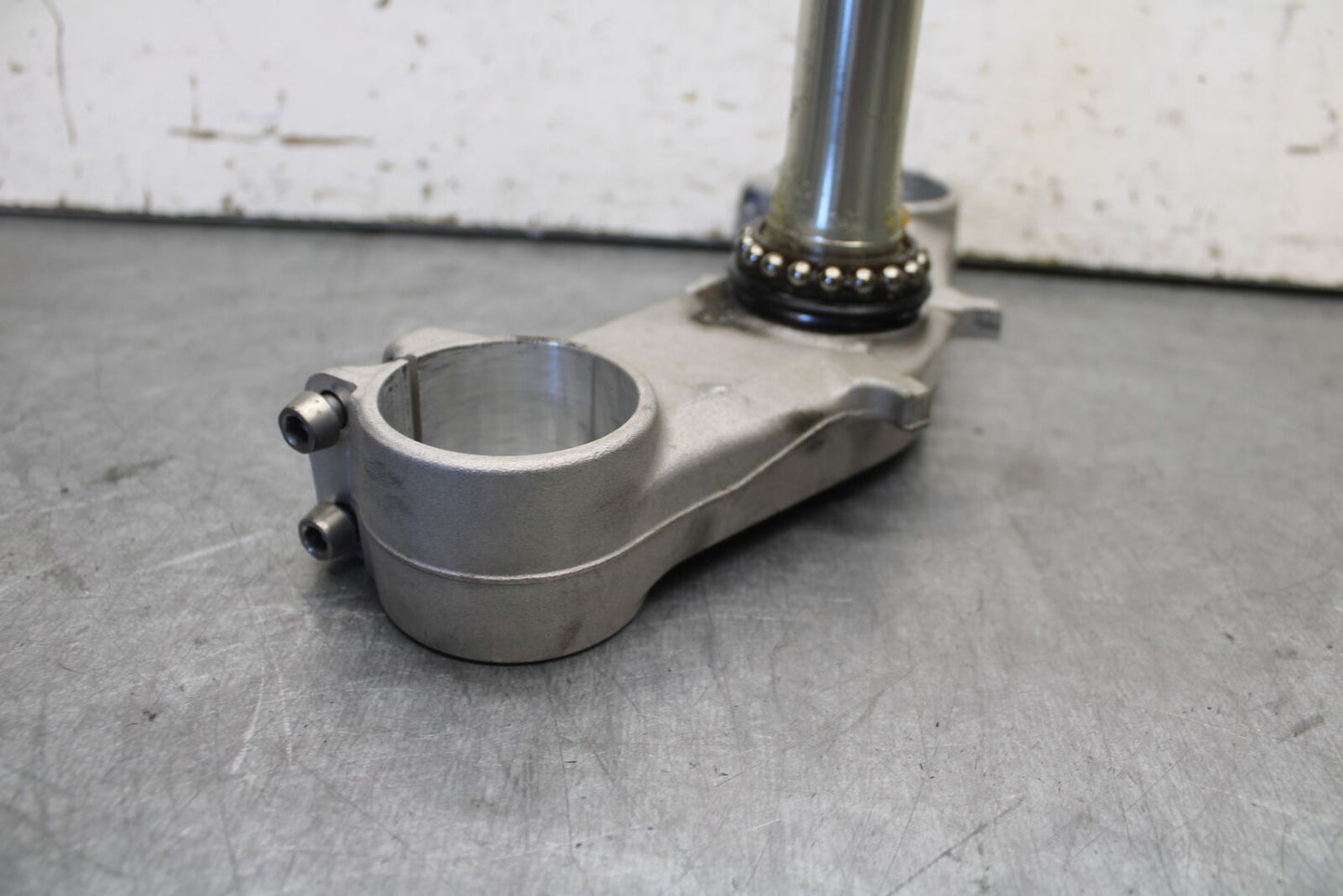 09-12 KAWASAKI NINJA ZX6R FRONT FORKS CLAMP LOWER TRIPLE TREE STEM BB698