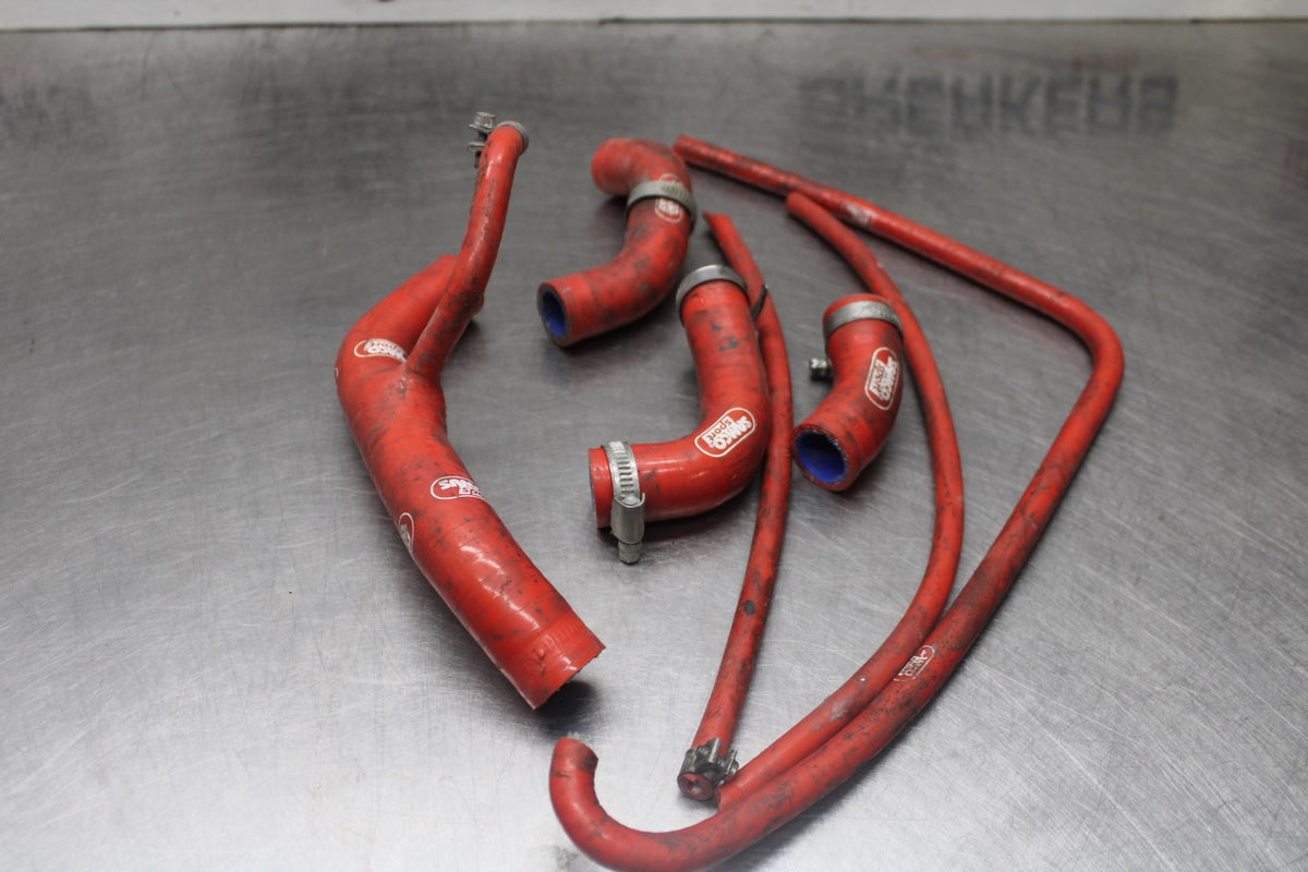 08 DUCATI 1199 PANIGALE AFTERMARKET RADIATOR HOSES ENGINE COOLANT PIPES BB943