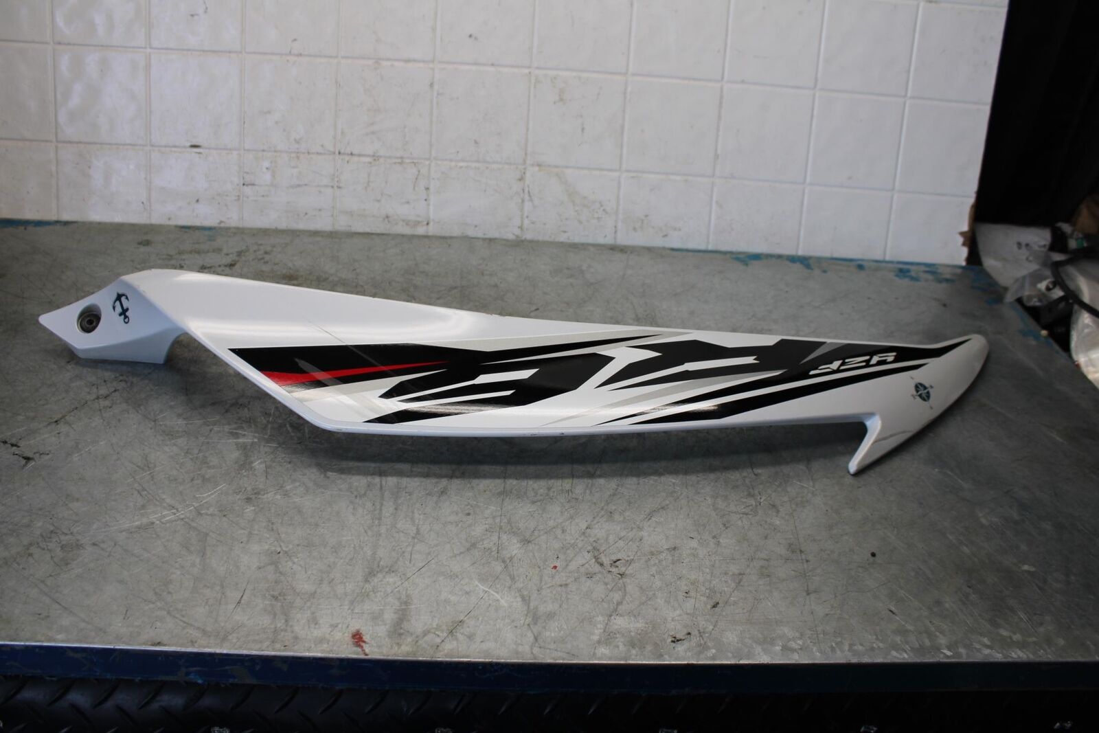 08-16 YAMAHA YZF R6 RIGHT LOWER MID UPPER SIDE FAIRING COWL  BB431