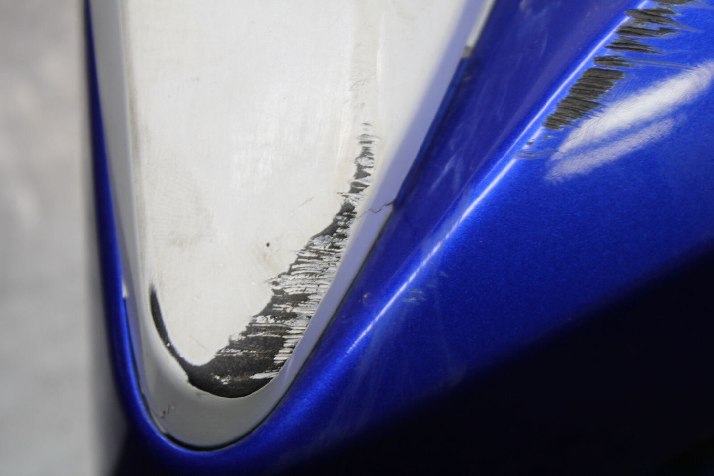 08-09 SUZUKI GSXR600 LEFT LOWER MID UPPER SIDE FAIRING COWL BB728