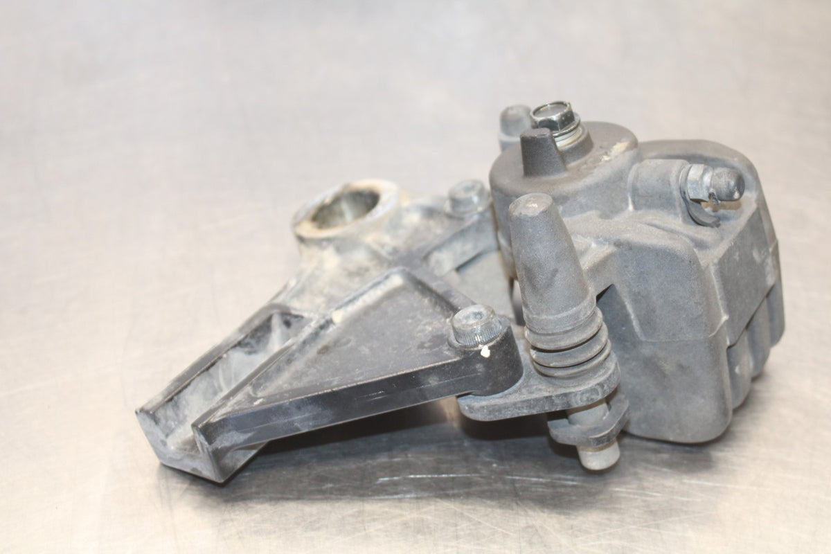 07-08 KAWASAKI NINJA ZX6R REAR BACK BRAKE CALIPER W MOUNT BRACKET BB937