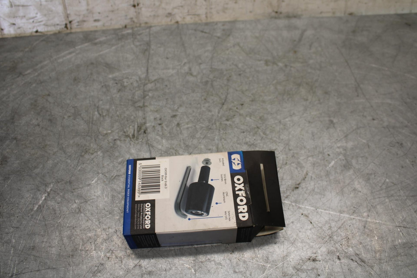 2017 Suzuki GSXR600 AFTERMARKET HANDLEBAR END CAPS WEIGHTS OXFORD  BB527