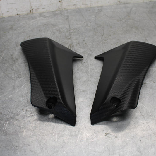 2017 Suzuki GSXR600  MID UPPER SIDE FAIRING COWL PLASTIC PAIR BB527