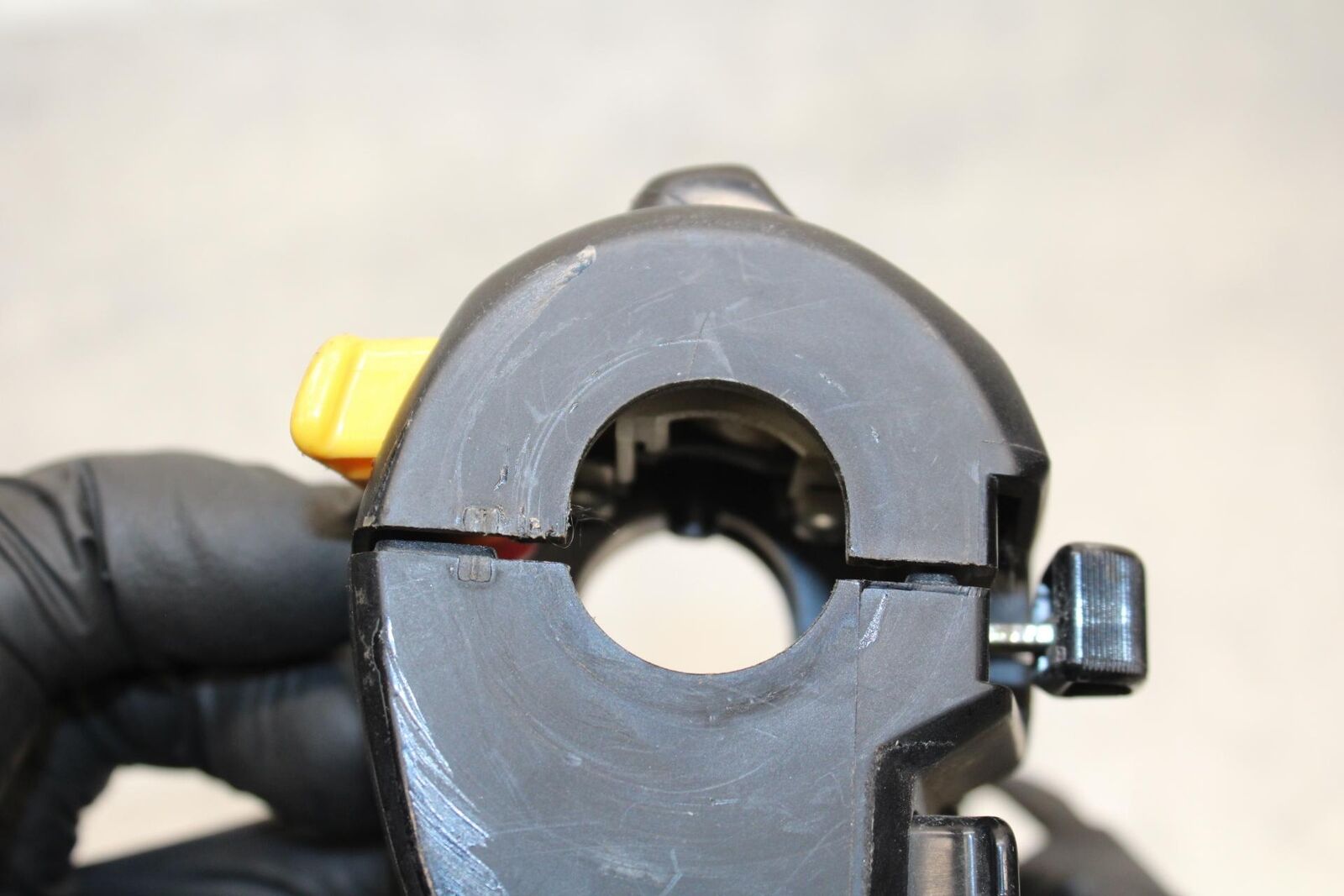 2006 Suzuki SV650S LEFT CLIP ON HANDLE HORN SIGNALS SWITCH SWITCHES BB65
