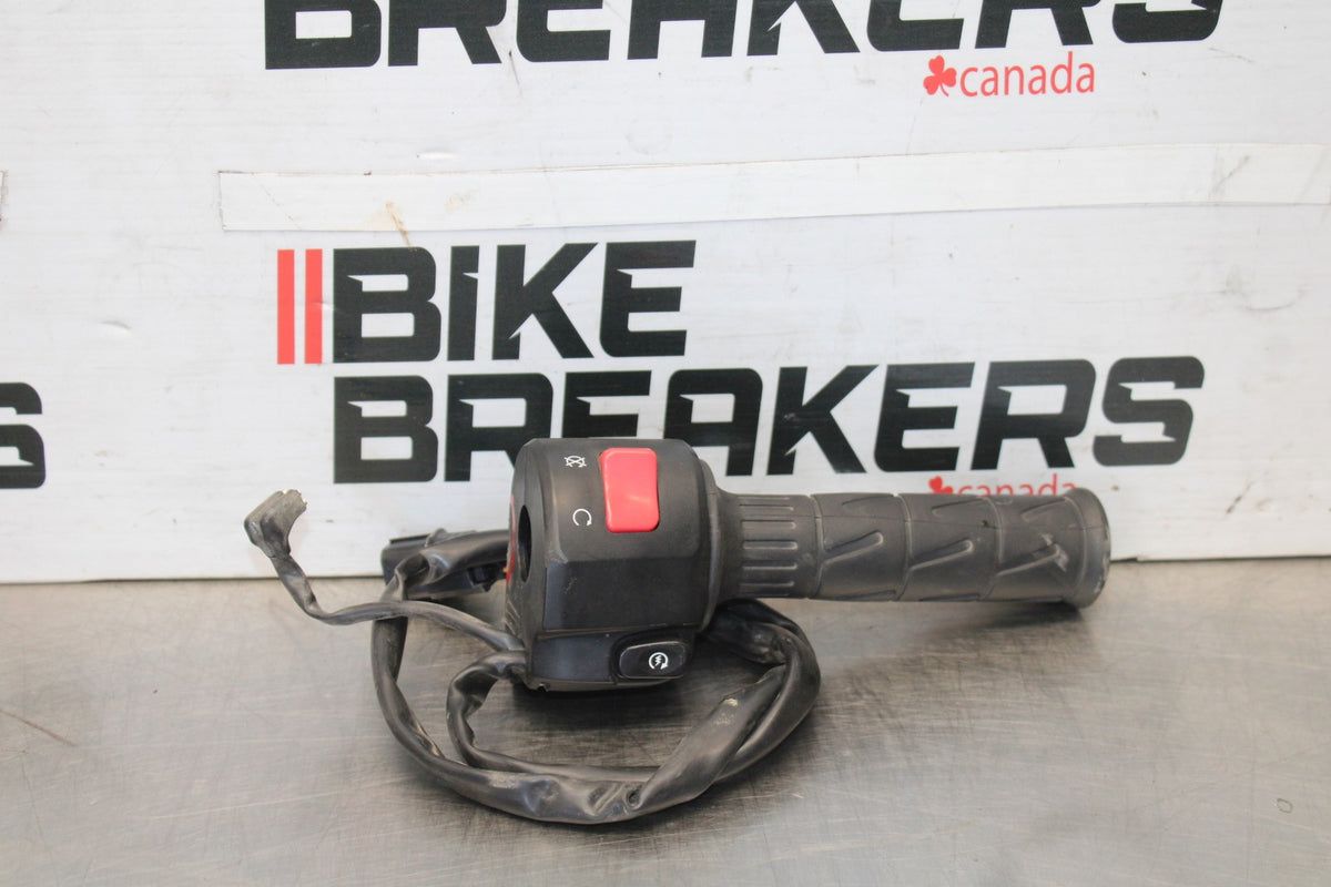 23 KAWASAKI NINJA 650 EX650 RIGHT CLIP ON HANDLE KILL OFF START SWITCHES  BB920