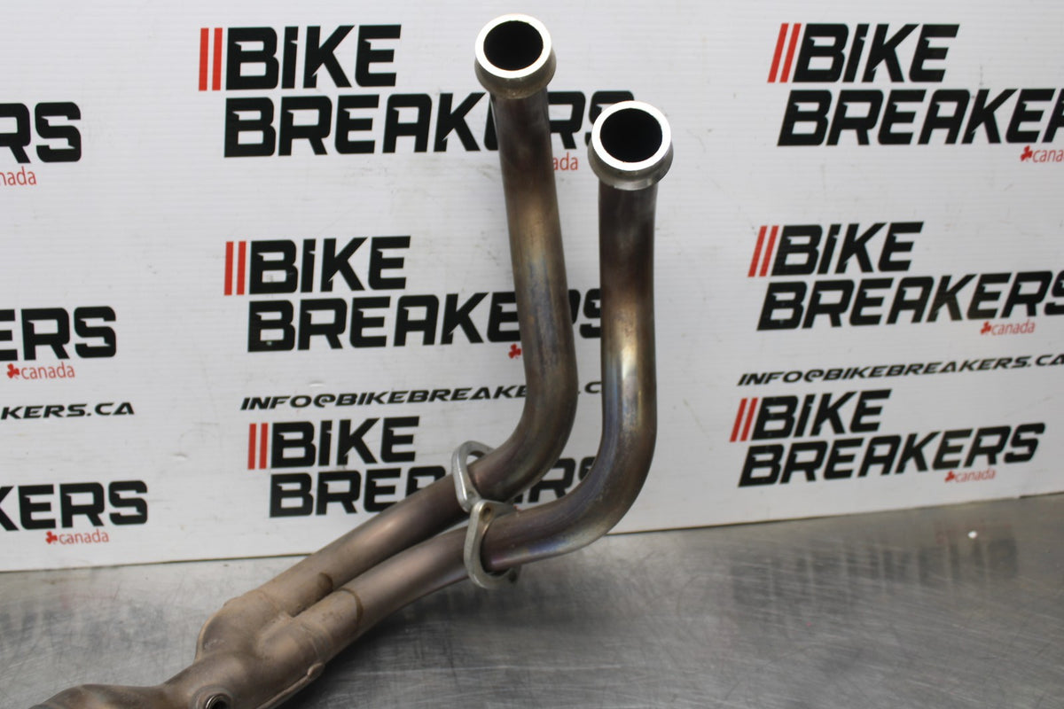 14-17 YAMAHA FZ07 FULL EXHAUST SYSTEM HEADERS PIPE MUFFLER BB843